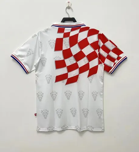 Maillot Domicile Rétro 1998 Équipe Nationale de Croatie   — view 2