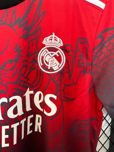 2025/2026 Real Madrid Dragon Red Special Edition Football Jersey  — view 5