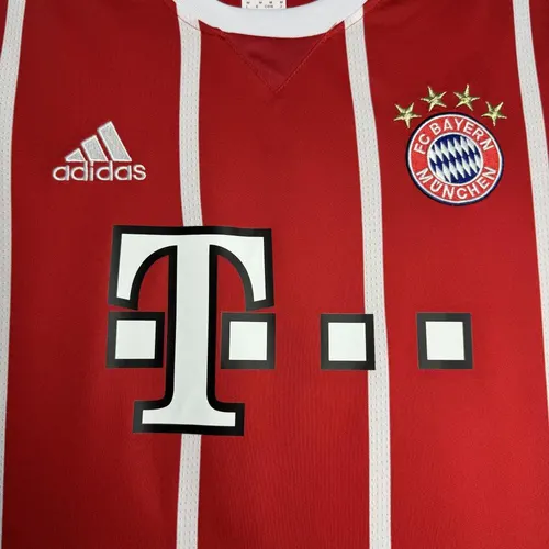 2017/2018 Retro Bayern Munich Home Football Jersey  — view 8