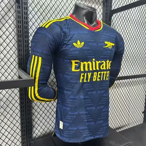 قميص أرسنال الخارجي لكرة القدم بأكمام طويلة نسخة اللاعب 2026/2027 جودة تايلاندية  — view 3