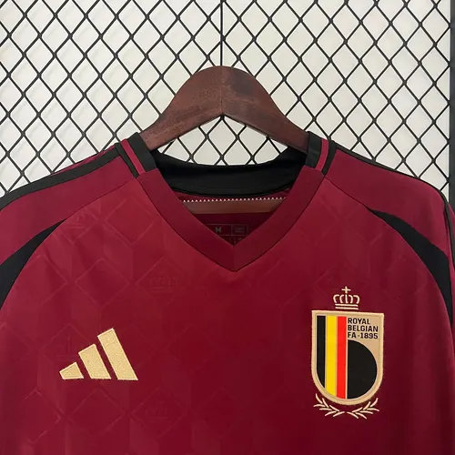 Camiseta de Fútbol Bélgica Nacional Local 2024   — view 3