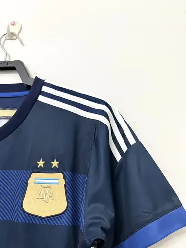 قميص منتخب الأرجنتين الوطني الخارجي رجعي 2014 جودة تايلاندية  — view 6