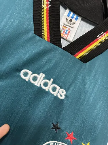 1996 Retro Soccer Jersey Germany Away — view 4