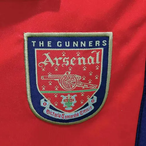 Camisa de Futebol Retro Arsenal Home 1998/1999  — view 6