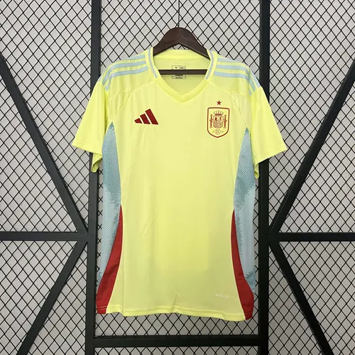 Camiseta de Fútbol 2024 España Visitante AAA calidad fan — view 1