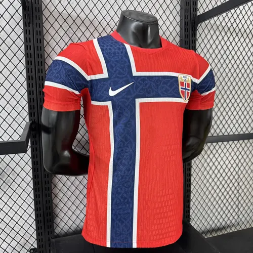 2026 Versión Jugador Camiseta Local de la Selección de Noruega   — view 3
