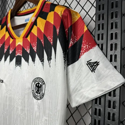 1994 Retro Germany Home Soccer Jersey Football Shirt   — view 5