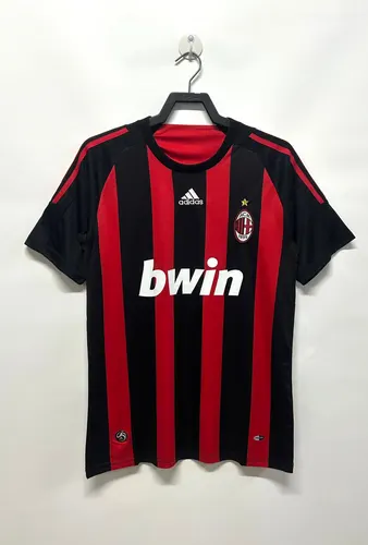 Camisa de Futebol Casa AC Milan Retrô 2008/2009  — view 1