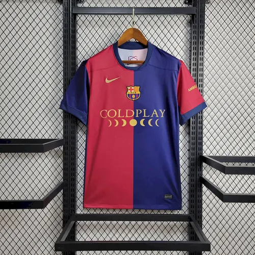 2024/2025 Barcelona Lokaler Sponsor Coldplay Trikot  — view 1
