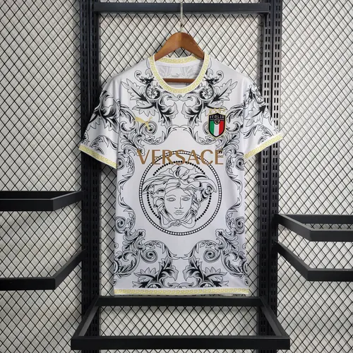 Camisa de Futebol Branca Edição Especial Itália 2023 — view 1
