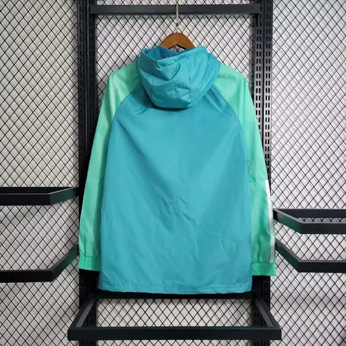 2023/2024 Juventus Windbreaker Hellgrüner Rand — view 2