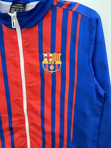 2025/2026 Barcelona Windbreaker Jersey  02 — view 5