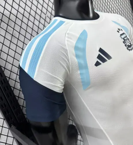 2026 Spielerversion Argentinien Trainingsanzug Weiß Fußballtrikot  — view 8
