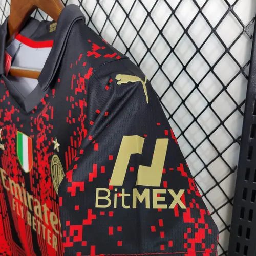 2022/2023 AC Milan Fourth Away Soccer Jersey  Kids Size — view 9