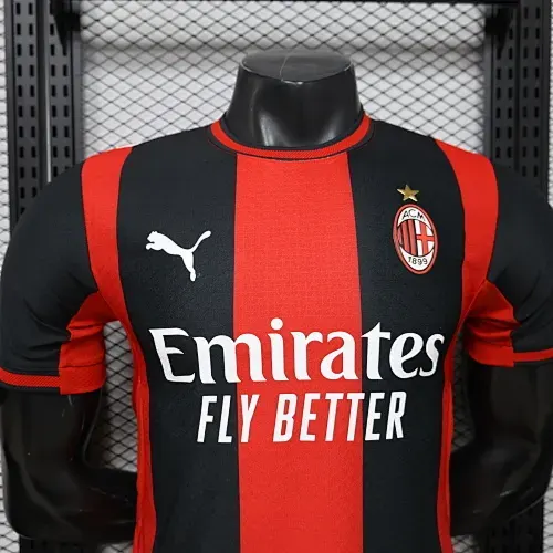 2026/2027 Player Version AC Milan Home Football Jersey   — view 3
