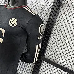 2025/2026 Long Sleeves Player Version Bayern Munich Third Away Football Shirt  — view 8