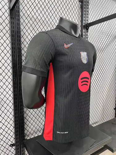 2024/2025 نسخة لاعب برشلونة قميص خارجي بدون سبوتيفاي جودة تايلاندية — view 4