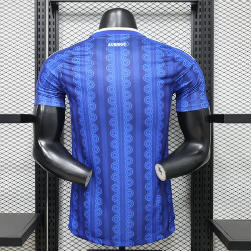 2026 Version Joueur Maillot Extérieur Équipe Nationale Suède Football   — view 2