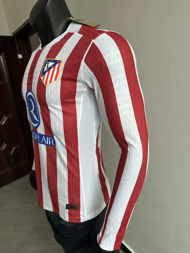 2025/2026 Player Version Atletico Madrid Home Long Sleeve  — view 7
