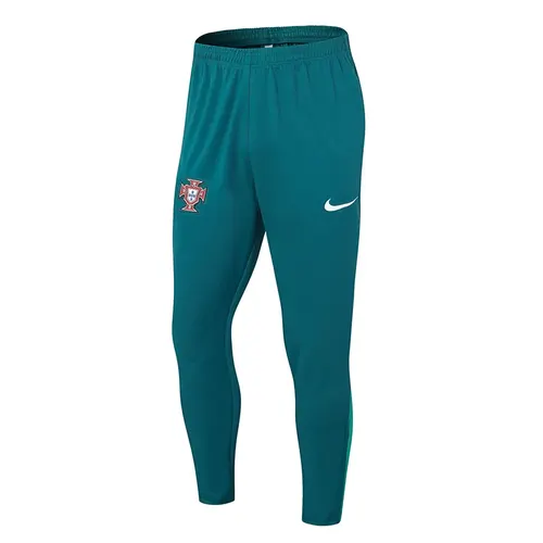 2024-2025 Portugal Halb-Reißverschluss Trainingsanzug Dunkelgrün Fußballtrikot Set — view 5