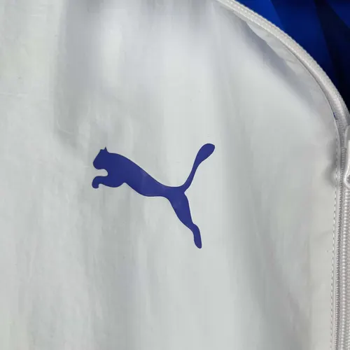 2023/2024 Al-Nassr Reversible Windbreaker(White-Blue)Soccer Jersey  — view 5
