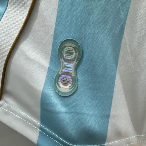 2006 Retro Argentina National Team Home Jersey   — view 6