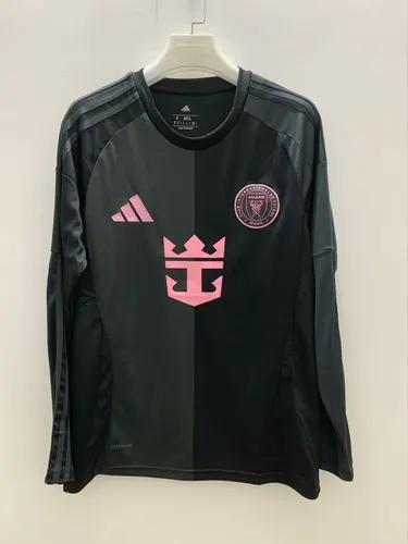 2025/2026 Maillot de football extérieur Inter Miami manches longues landaise