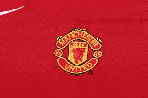 2005-2006 Retro Manchester United Home Football Shirt  Kids Size — view 5