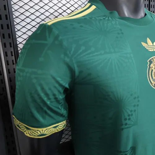 2025/2026 Versión Jugador México Nacional Edición Especial Verde Camiseta de Fútbol  — view 5