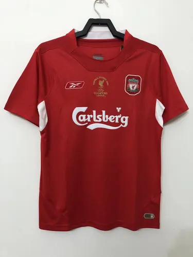 Maillot de football domicile rétro Liverpool 2004/2005  — view 1