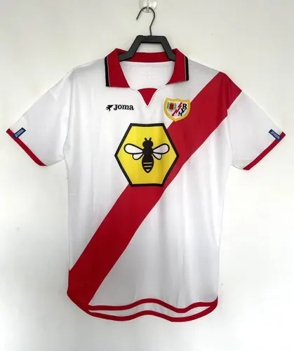 Camisa de Futebol Retro Vallecano Casa 2001-2002  — view 1