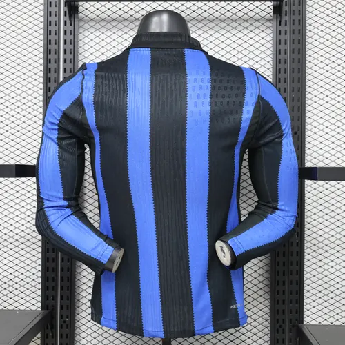 2026/2027 Mangas Longas Versão Jogador Inter Milan Casa Camisa de Futebol   — view 2