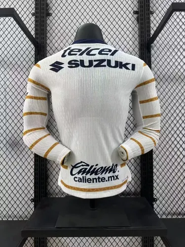 2024/2025 Long Sleeve Pumas UNAM Home Player Version Football Shirt  — view 2
