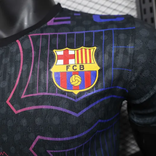 2025/2026 Barcelona Spielerversion Sonderedition 01 Fußballtrikot  — view 5