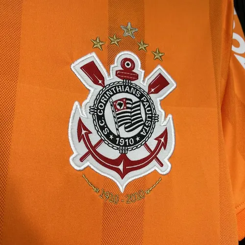 2010 Retro Corinthians Camisa Laranja  — view 6