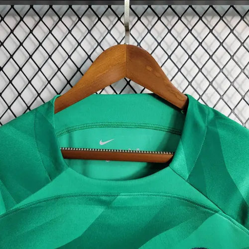 2023/2024 Psg Paris Saint-Germain Goalkeeper Green Football Shirt — view 7