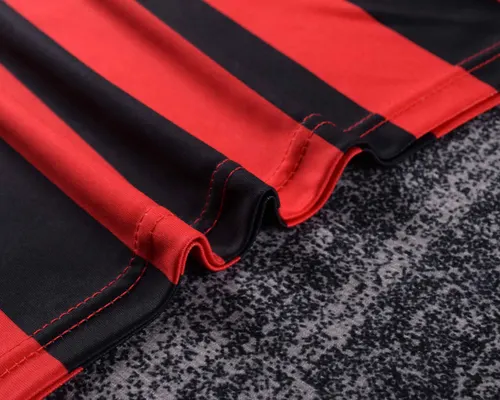 1990-1991 Retro AC Milan Home Football Shirt  Kids Size — view 5
