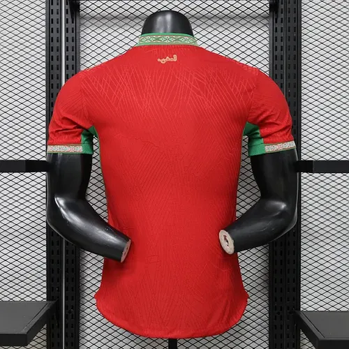 2026 Player Version Morocco National Team Home Football Jersey   — view 2