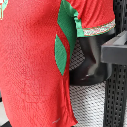 2026 Player Version Morocco National Team Home Football Jersey   — view 9