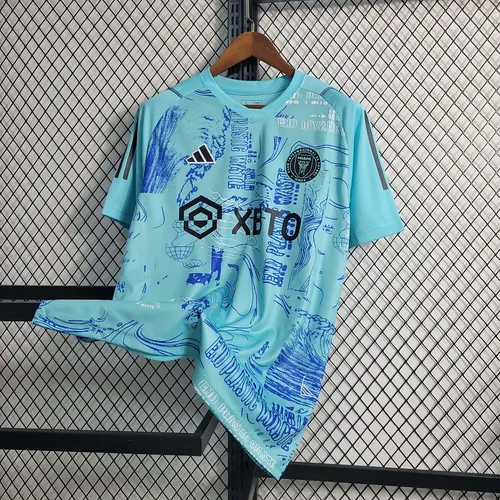 20223/2024 Inter Miami Training Wear Soccer Jersey  — view 4