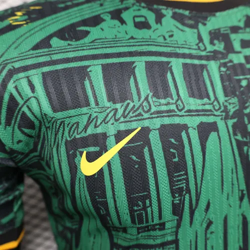2024 Player Version Brazil Special Edition Green Football Shirt  — view 4