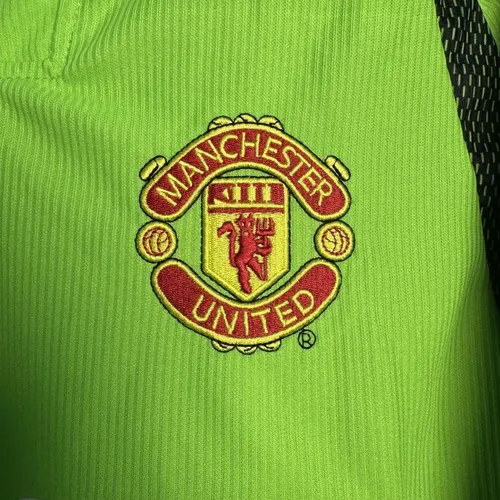 1998-1999 Retro Manga Larga Manchester United Portero Camiseta de Fútbol  — view 8