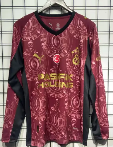 2025/2026 Langarm Galatasaray Drittauswärts Fußballtrikot  — view 1
