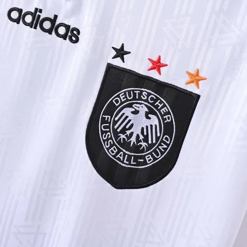 1996 Retro Germany Home Soccer Jersey Football Shirt  — view 6