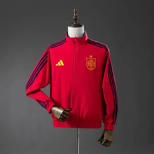 Veste Coupe-Vent Réversible Espagne 2026 -Rouge & Bleu S-3XL  — view 2