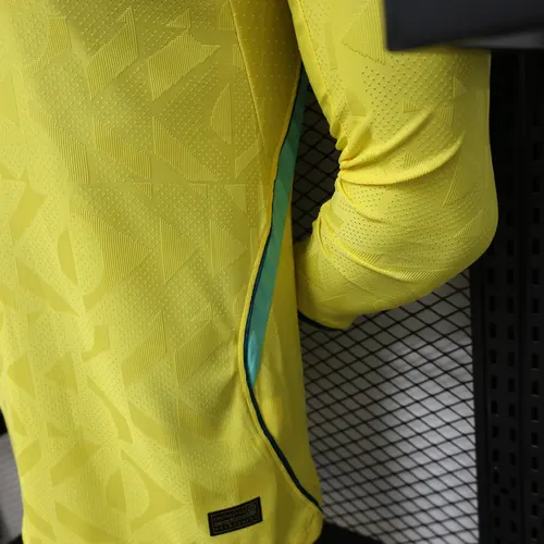 2026 Manga Longa Versão Jogador Brasil Camisa Principal AAA qualidade fã — view 9