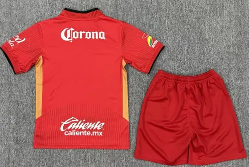 2025/2026 Deportivo Toluca Home Football Jersey  Kids Size — view 2