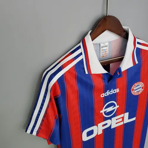 1995/1997 Retro Bayern Munich Home Football Jersey   — view 6