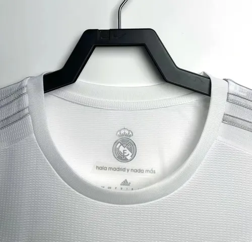 2015/2016 Retro Real Madrid Home Soccer Jersey  — view 3