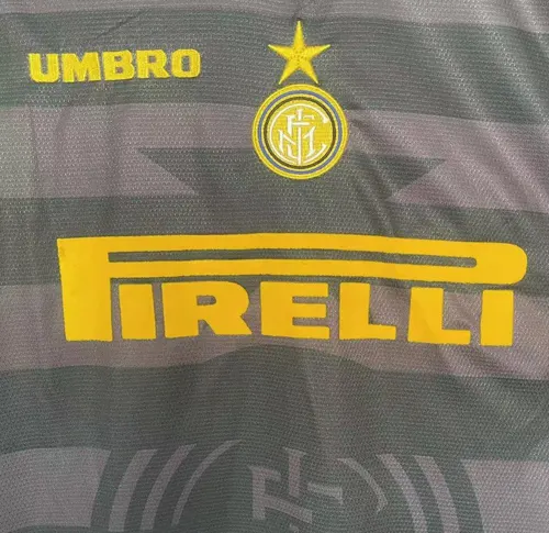 1997/1998 Retro Langarm Inter Mailand Drittes Auswärts Fußballtrikot  — view 6